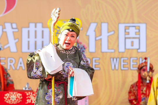 提供多种传统文化的互动活动，如市集、美食街以及文博会等