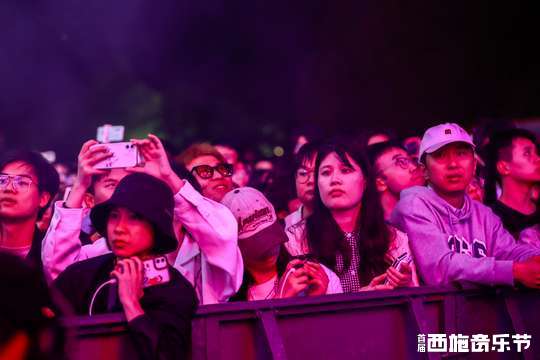 现场工作人员快速高效地处理各种突发情况，保证音乐节顺利进行。